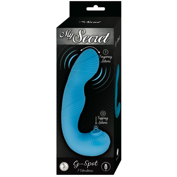 My Secret Rechargeable Come-Hither Fingering G-Spot & Clitoral Tapping Vibrator