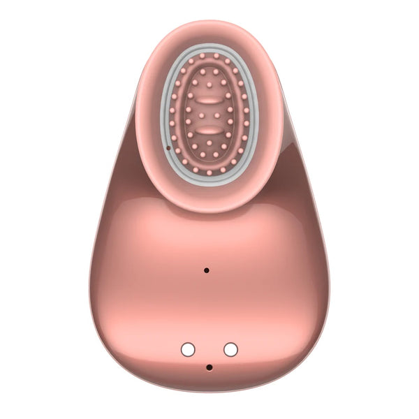 Twitch Innovation Hands-Free Suction & Vibration Clitoral Stimulator - Rose Gold