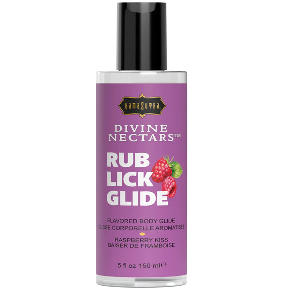Divine Nectars Raspberry Kiss Flavored Body Glide - 150ml