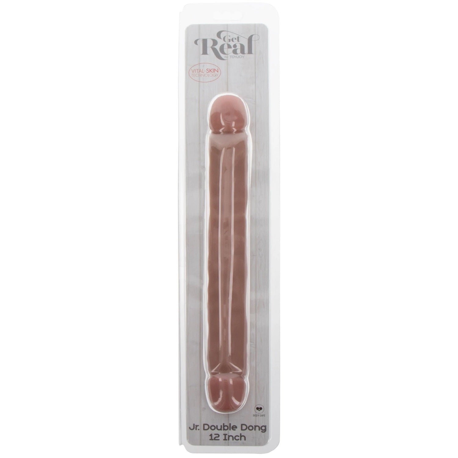 GET REAL 12" Vital Skin Technology JR. Double Dong
