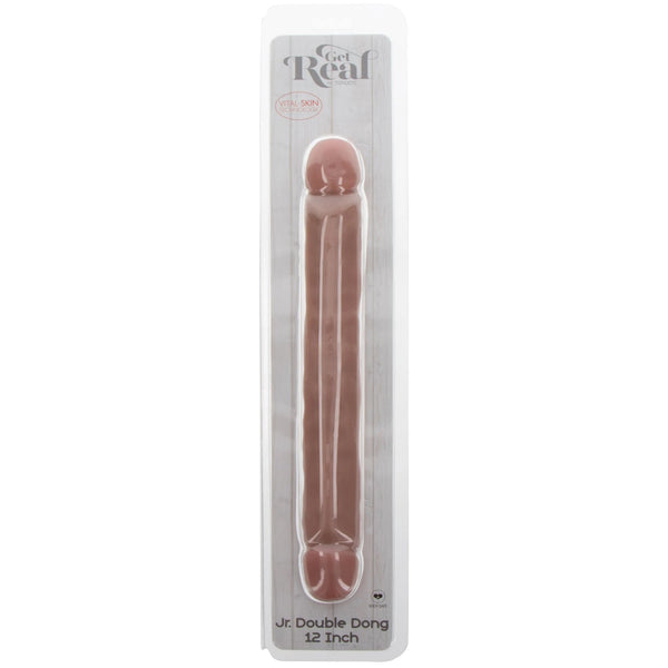 GET REAL 12" Vital Skin Technology JR. Double Dong