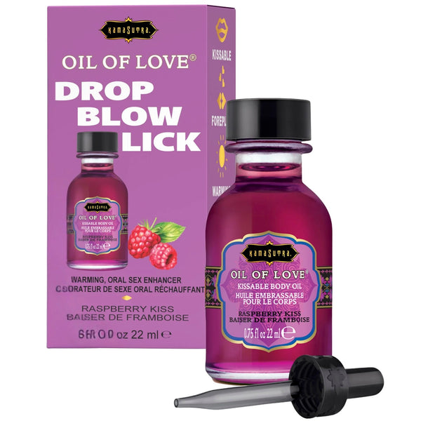 Oil of Love Raspberry Kiss Kissable Body Oil - 22ml