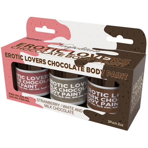 Erotic Lovers Neapolitan Body Paints