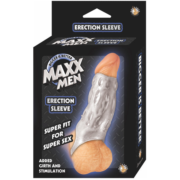 Maxx Men Erection Sleeve - Clear