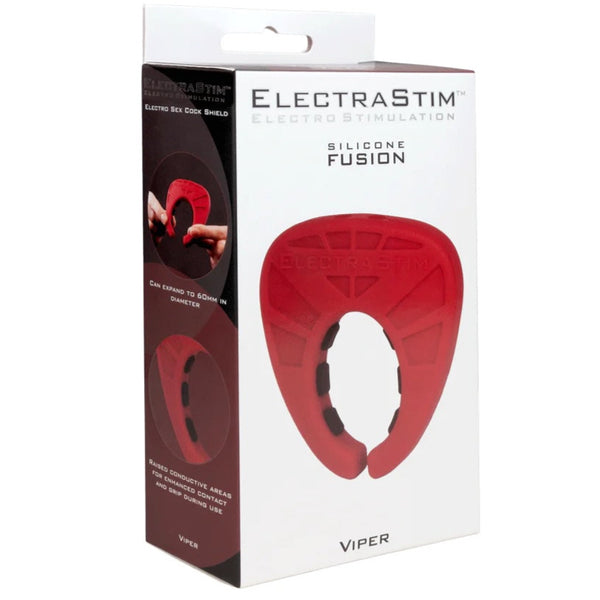 Fusion Viper Electro Silicone Cock Ring