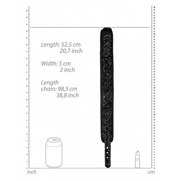 Ouch! Luxury Collar with Leash