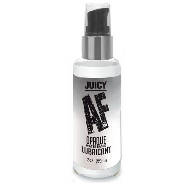 Juicy AF Water-Based Creamy White Opaque Lubricant - 2 oz.