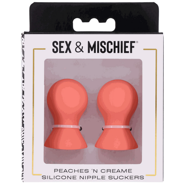 Sex & Mischief: Peaches 'n CreaMe Silicone Nipple Suckers