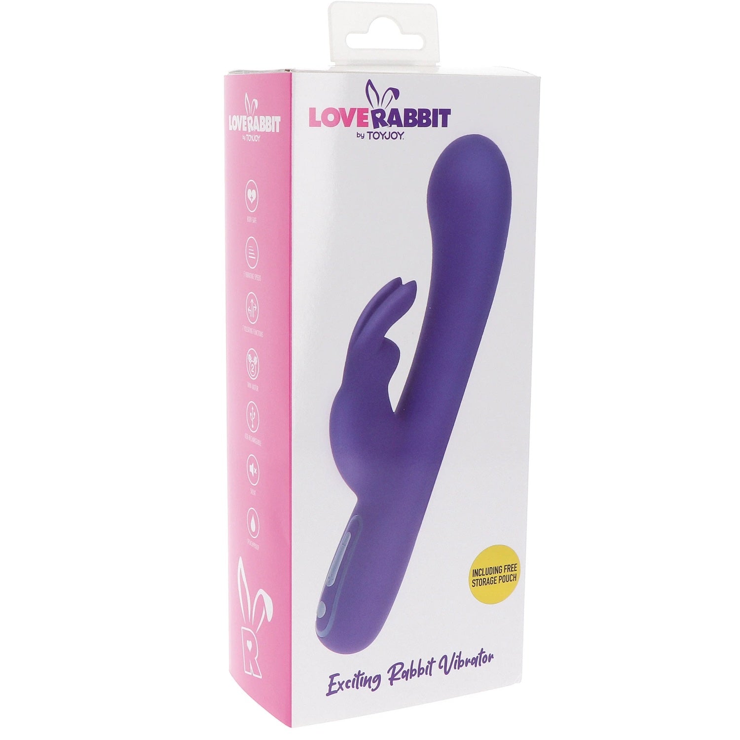 LOVE RABBIT Exciting Rabbit Silicone Rechargeable Vibrator