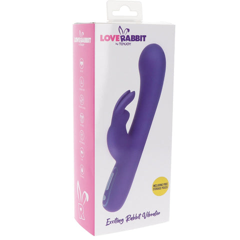 LOVE RABBIT Exciting Rabbit Silicone Rechargeable Vibrator