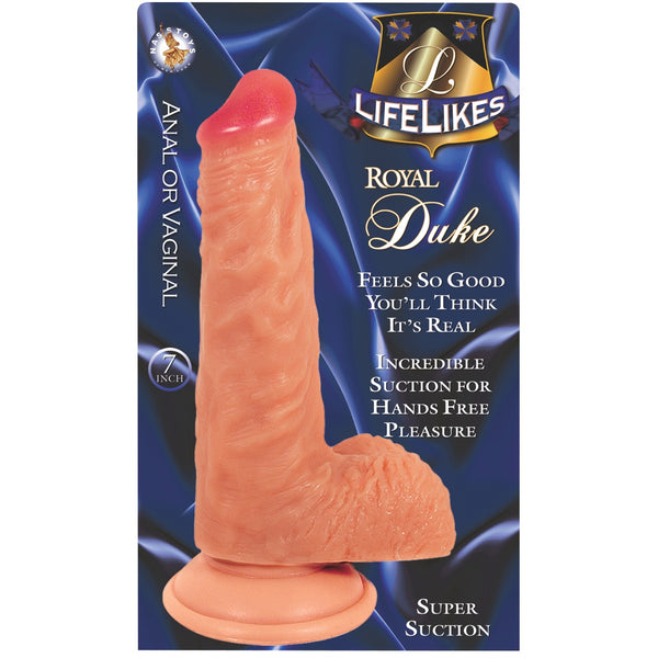 Lifelikes Royal Duke 7" Dildo with Balls