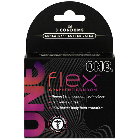 Flex Graphene Condoms  - 3 Pack