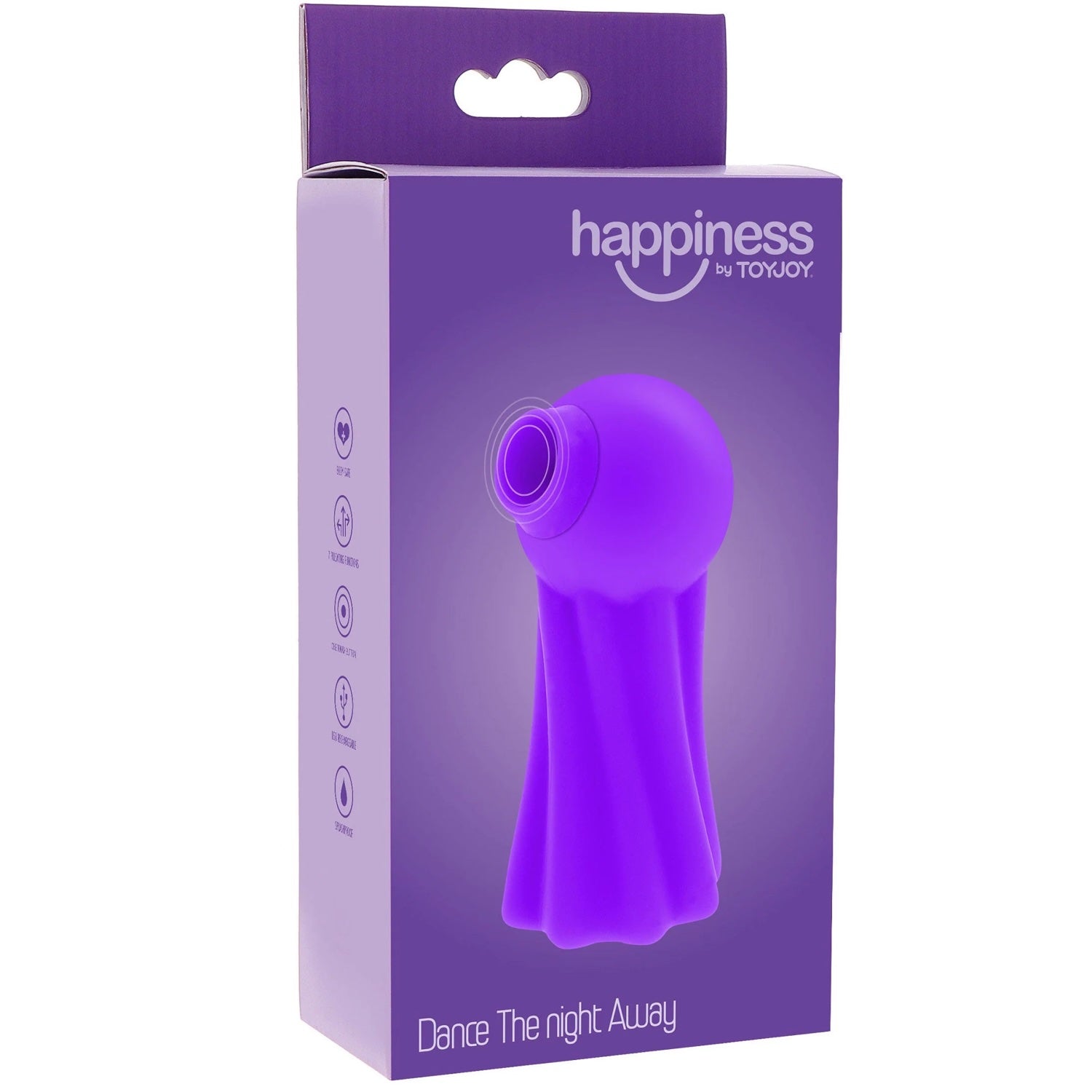 HAPPINESS Dance The Night Away Rechargeable Pulsating Clitoral Stimulator