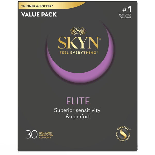 Elite Ultra Thin & Ultra Soft Condoms - 30 Pack