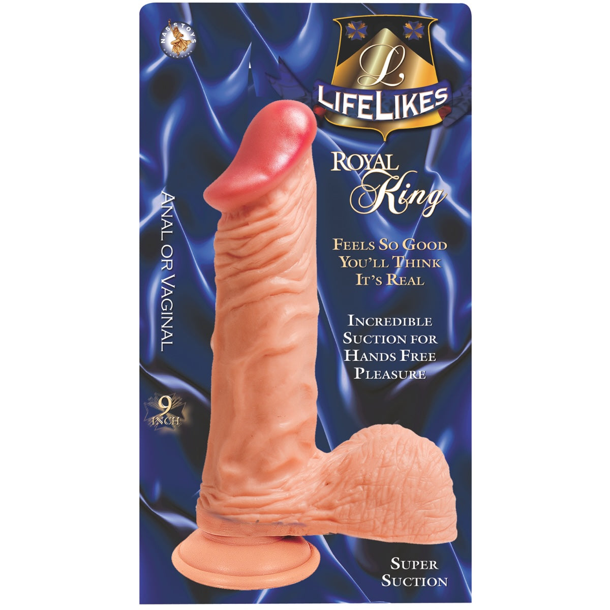 Lifelikes Royal King 9" Dildo with Balls