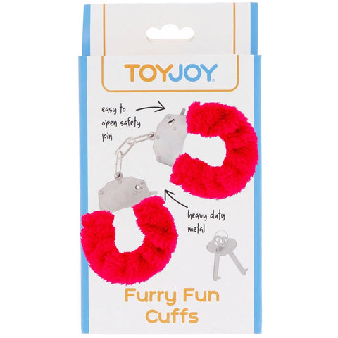 CLASSICS  Furry Fun Cuffs - Red
