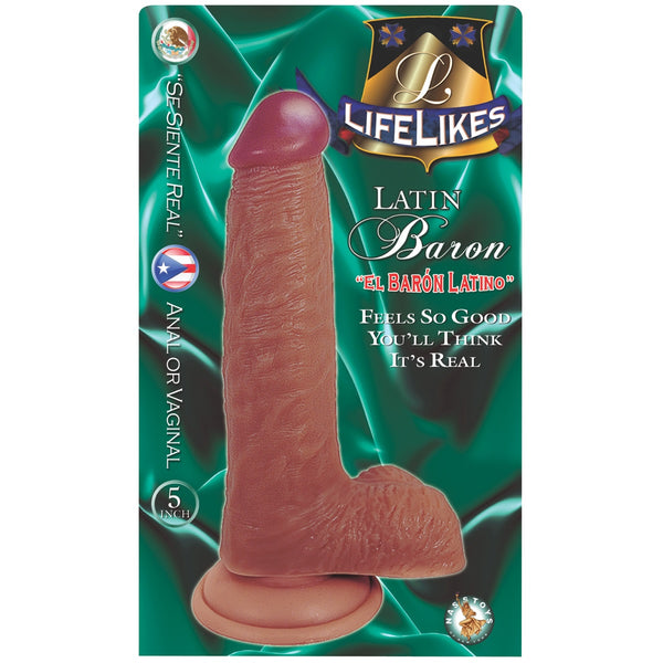 Lifelikes Latin Baron 5" Dildo with Balls