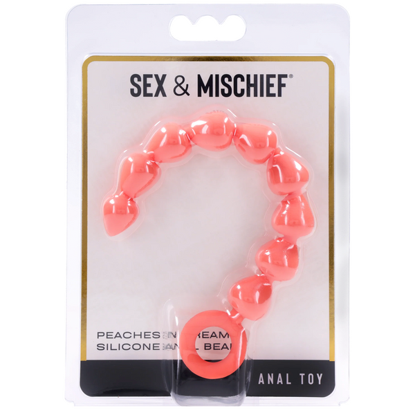 Sex & Mischief: Peaches 'n CreaMe Silicone Anal Beads