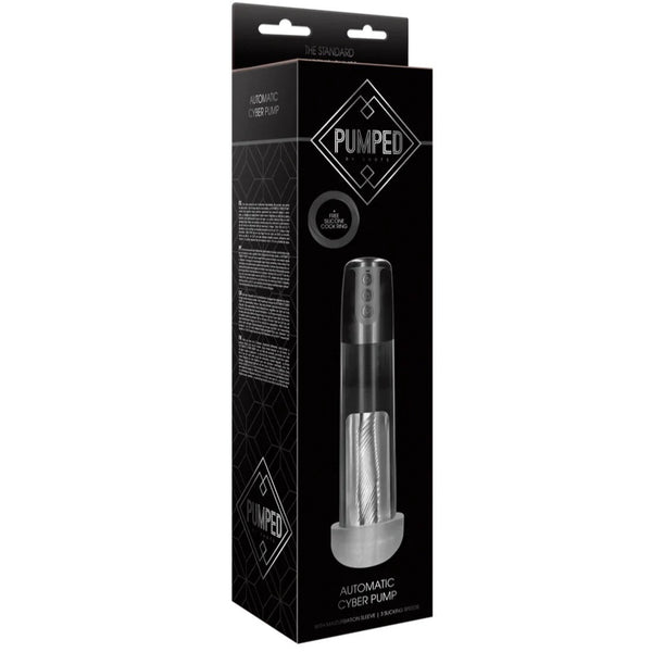 Pumped Automatic Cyber Pump with Masturbation Sleeve