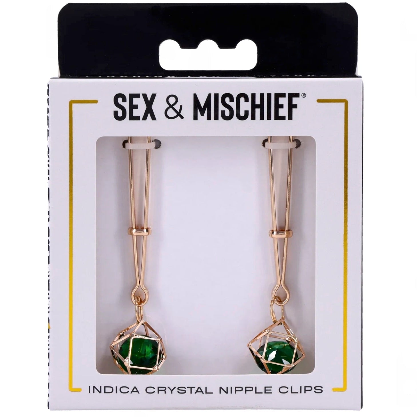 Sex & Mischief: Indica Crystal Nipple Clips
