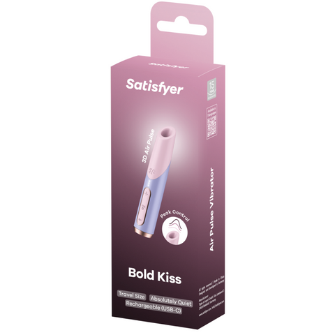 Bold Kiss 3D Air Pulse Pressure Vibrator