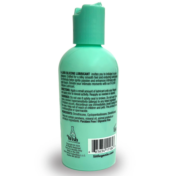 B-Luvd Silicone Lubricant - 4 oz.