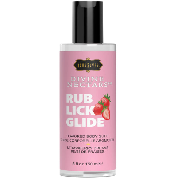 Divine Nectars Strawberry Dreams Flavored Body Glide - 150ml