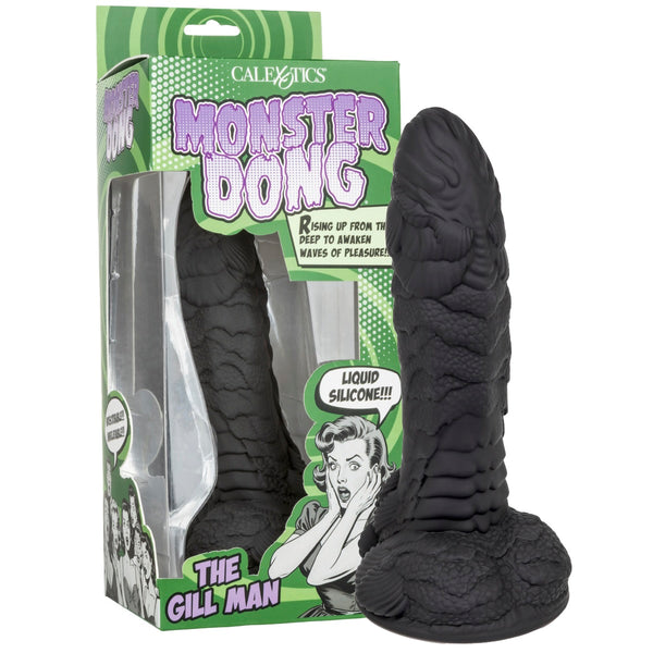 Monster Dong The Gill Man 7.25" Silicone Dildo