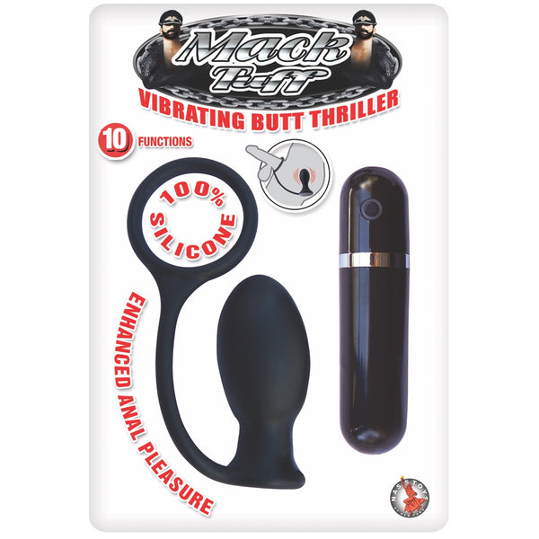 Mack Tuff 10 Functions Silicone Vibrating Butt Thriller