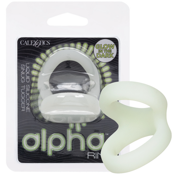 Alpha Liquid Silicone Snug Tugger - Glow-In-The-Dark