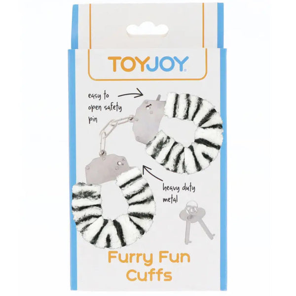 CLASSICS Furry Fun Cuffs - Zebra