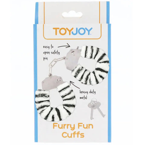 CLASSICS Furry Fun Cuffs - Zebra