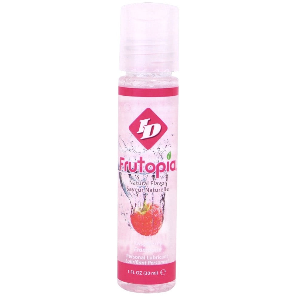 ID Lubricants FRUTOPIA Raspberry Natural Flavor Lubricant - 30ml - Extreme Toyz Singapore - https://extremetoyz.com.sg - Sex Toys and Lingerie Online Store - Bondage Gear / Vibrators / Electrosex Toys / Wireless Remote Control Vibes / Sexy Lingerie and Role Play / BDSM / Dungeon Furnitures / Dildos and Strap Ons  / Anal and Prostate Massagers / Anal Douche and Cleaning Aide / Delay Sprays and Gels / Lubricants and more...