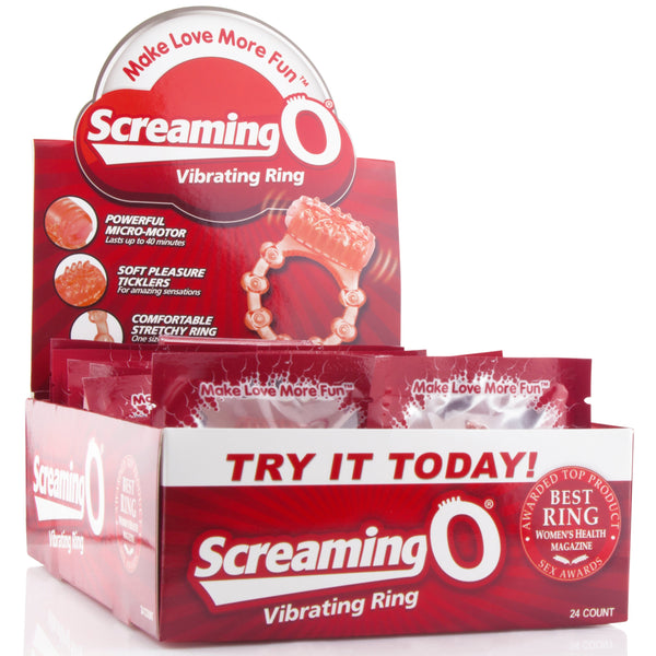 Vibrating Cock Ring - 24 Count