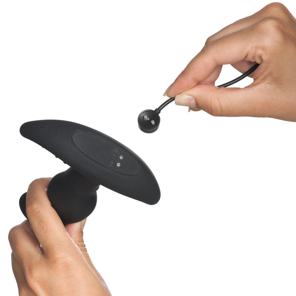 G-Stroker Remote Control Rechargeable Unisex Vibrator with Stroker Beads