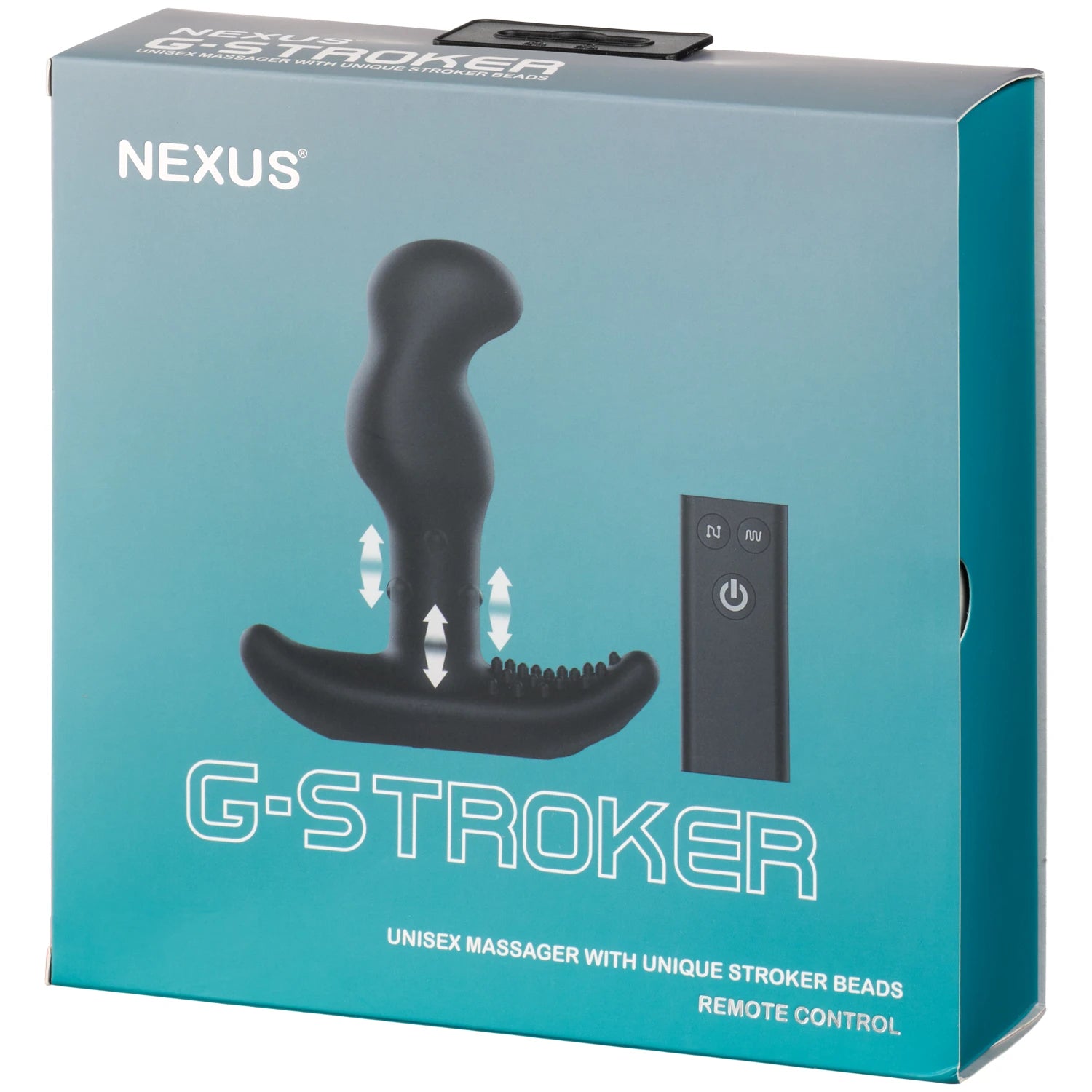 G-Stroker Remote Control Rechargeable Unisex Vibrator with Stroker Beads