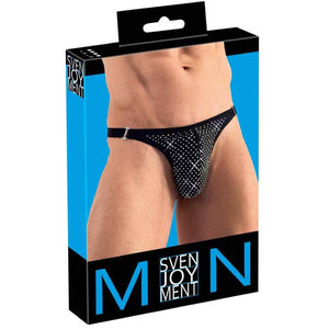 Svenjoyment Men's Sparkly Rhinestones String (4 Sizes Available) - Extreme Toyz Singapore - https://extremetoyz.com.sg - Sex Toys and Lingerie Online Store - Bondage Gear / Vibrators / Electrosex Toys / Wireless Remote Control Vibes / Sexy Lingerie and Role Play / BDSM / Dungeon Furnitures / Dildos and Strap Ons  / Anal and Prostate Massagers / Anal Douche and Cleaning Aide / Delay Sprays and Gels / Lubricants and more...