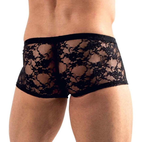 Svenjoyment Men's Lacey Boxer Briefs (4 Sizes Available) - Extreme Toyz Singapore - https://extremetoyz.com.sg - Sex Toys and Lingerie Online Store - Bondage Gear / Vibrators / Electrosex Toys / Wireless Remote Control Vibes / Sexy Lingerie and Role Play / BDSM / Dungeon Furnitures / Dildos and Strap Ons  / Anal and Prostate Massagers / Anal Douche and Cleaning Aide / Delay Sprays and Gels / Lubricants and more...