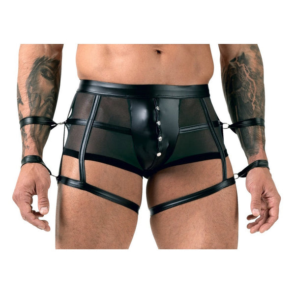 Svenjoyment Men's Pants With Arm Restraints (4 Sizes Available) - Extreme Toyz Singapore - https://extremetoyz.com.sg - Sex Toys and Lingerie Online Store - Bondage Gear / Vibrators / Electrosex Toys / Wireless Remote Control Vibes / Sexy Lingerie and Role Play / BDSM / Dungeon Furnitures / Dildos and Strap Ons  / Anal and Prostate Massagers / Anal Douche and Cleaning Aide / Delay Sprays and Gels / Lubricants and more...