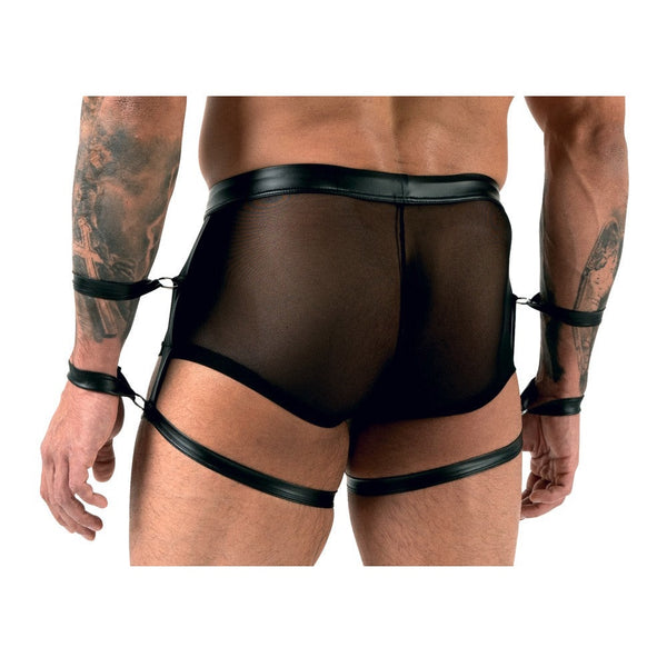 Svenjoyment Men's Pants With Arm Restraints (4 Sizes Available) - Extreme Toyz Singapore - https://extremetoyz.com.sg - Sex Toys and Lingerie Online Store - Bondage Gear / Vibrators / Electrosex Toys / Wireless Remote Control Vibes / Sexy Lingerie and Role Play / BDSM / Dungeon Furnitures / Dildos and Strap Ons  / Anal and Prostate Massagers / Anal Douche and Cleaning Aide / Delay Sprays and Gels / Lubricants and more...