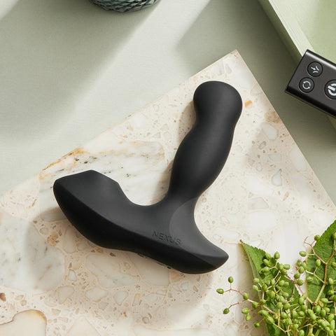 Nexus Revo Air Rechargeable Remote Control Rotating Prostate Massager With Air Suction Technology - Extreme Toyz Singapore - https://extremetoyz.com.sg - Sex Toys and Lingerie Online Store