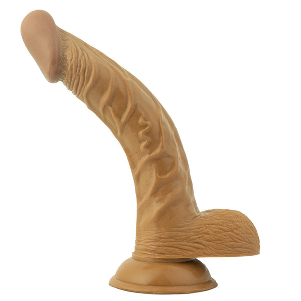 All American Whoppers Real Skin 8" Dong with Balls Dong - Latin