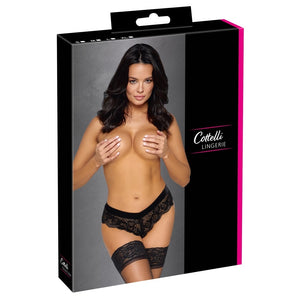 Cottelli Collection Chain Crotch Panties (4 Sizes Available) - Extreme Toyz Singapore - https://extremetoyz.com.sg - Sex Toys and Lingerie Online Store - Bondage Gear / Vibrators / Electrosex Toys / Wireless Remote Control Vibes / Sexy Lingerie and Role Play / BDSM / Dungeon Furnitures / Dildos and Strap Ons  / Anal and Prostate Massagers / Anal Douche and Cleaning Aide / Delay Sprays and Gels / Lubricants and more...