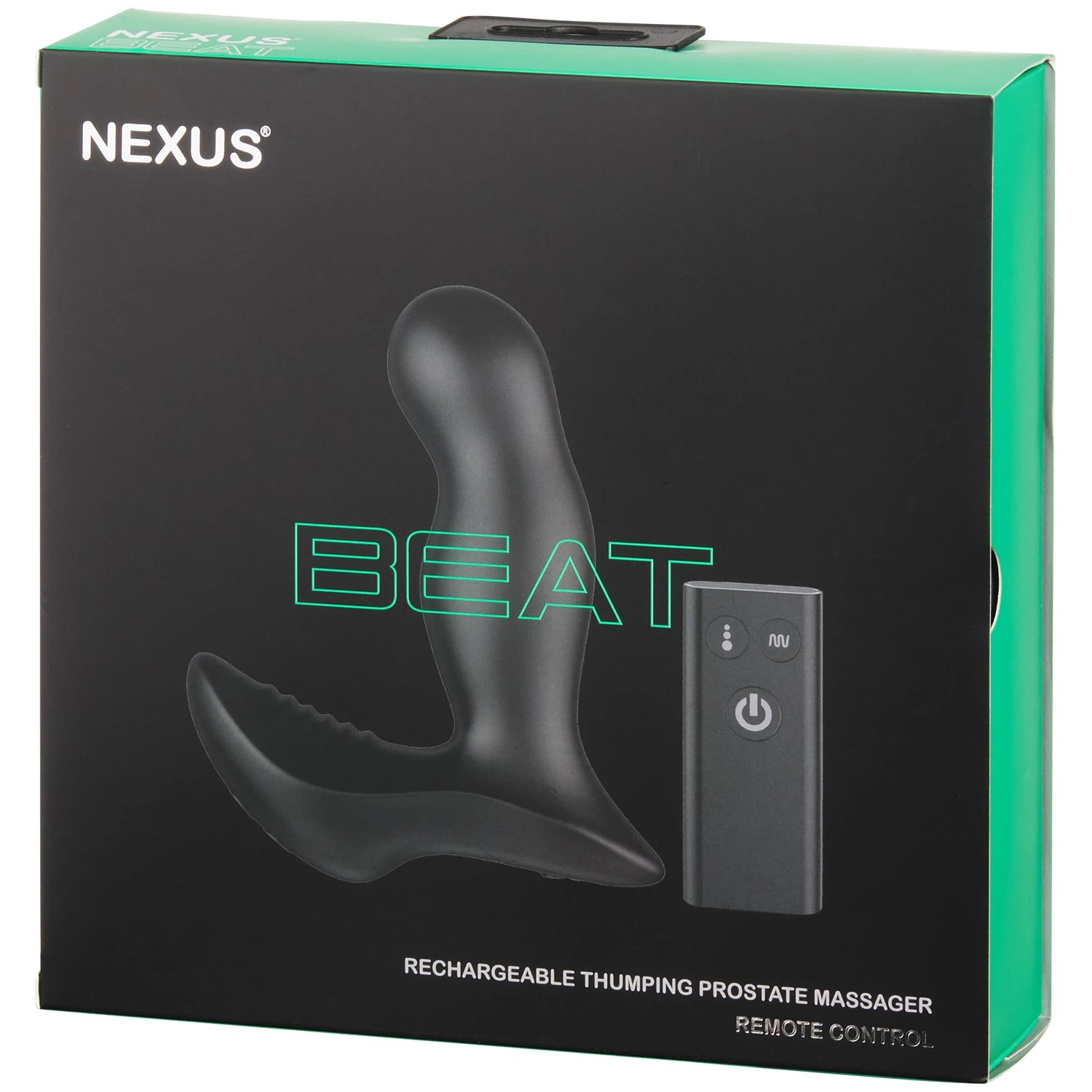 Beat Remote Control Rechargeable Prostate Massager with Rhythmic ‘Thumper’ Technology