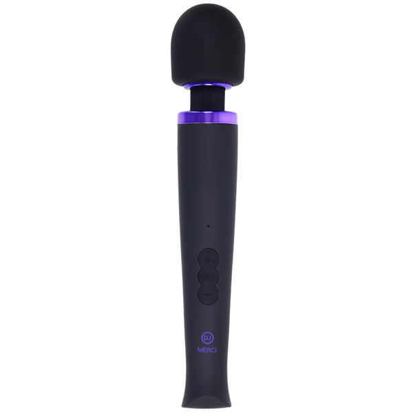 Doc Johnson Merci Rechargeable Power Wand - Extreme Toyz Singapore - https://extremetoyz.com.sg - Sex Toys and Lingerie Online Store - Bondage Gear / Vibrators / Electrosex Toys / Wireless Remote Control Vibes / Sexy Lingerie and Role Play / BDSM / Dungeon Furnitures / Dildos and Strap Ons &nbsp;/ Anal and Prostate Massagers / Anal Douche and Cleaning Aide / Delay Sprays and Gels / Lubricants and more...