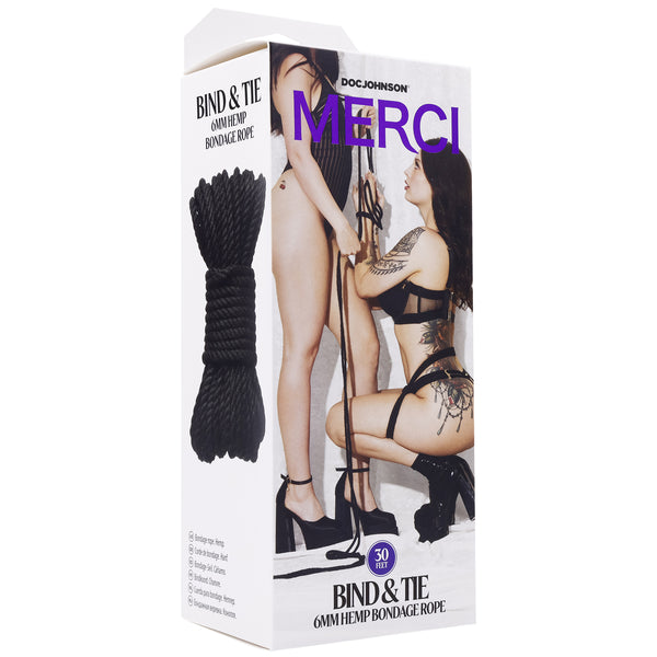 Doc Joshnon  Merci Bind & Tie 6mm hemp Bondage Rope - 30 Feet (3 Colours Available) - Extreme Toyz Singapore - https://extremetoyz.com.sg - Sex Toys and Lingerie Online Store - Bondage Gear / Vibrators / Electrosex Toys / Wireless Remote Control Vibes / Sexy Lingerie and Role Play / BDSM / Dungeon Furnitures / Dildos and Strap Ons &nbsp;/ Anal and Prostate Massagers / Anal Douche and Cleaning Aide / Delay Sprays and Gels / Lubricants and more...
