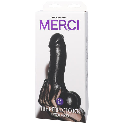 Doc Johnson Merci The Perfect Cock - 7.5 Inch - Extreme Toyz Singapore - https://extremetoyz.com.sg - Sex Toys and Lingerie Online Store - Bondage Gear / Vibrators / Electrosex Toys / Wireless Remote Control Vibes / Sexy Lingerie and Role Play / BDSM / Dungeon Furnitures / Dildos and Strap Ons &nbsp;/ Anal and Prostate Massagers / Anal Douche and Cleaning Aide / Delay Sprays and Gels / Lubricants and more...