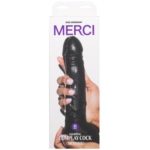 Doc Johnson Merci Squirting Cumplay Cock - 10 Inch - Extreme Toyz Singapore - https://extremetoyz.com.sg - Sex Toys and Lingerie Online Store - Bondage Gear / Vibrators / Electrosex Toys / Wireless Remote Control Vibes / Sexy Lingerie and Role Play / BDSM / Dungeon Furnitures / Dildos and Strap Ons &nbsp;/ Anal and Prostate Massagers / Anal Douche and Cleaning Aide / Delay Sprays and Gels / Lubricants and more...