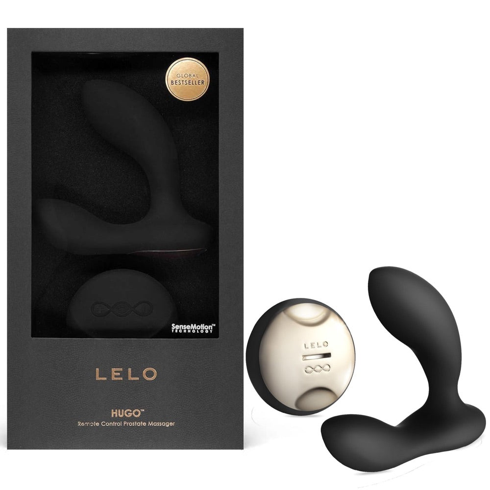 LELO Hugo Remote Controlled Prostate Massager - Extreme Toyz Singapore - https://extremetoyz.com.sg - Sex Toys and Lingerie Online Store - Bondage Gear / Vibrators / Electrosex Toys / Wireless Remote Control Vibes / Sexy Lingerie and Role Play / BDSM / Dungeon Furnitures / Dildos and Strap Ons / Anal and Prostate Massagers / Anal Douche and Cleaning Aide / Delay Sprays and Gels / Lubricants and more...