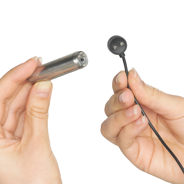 Ferro Stainless Steel Rechargeable Bullet Vibrator